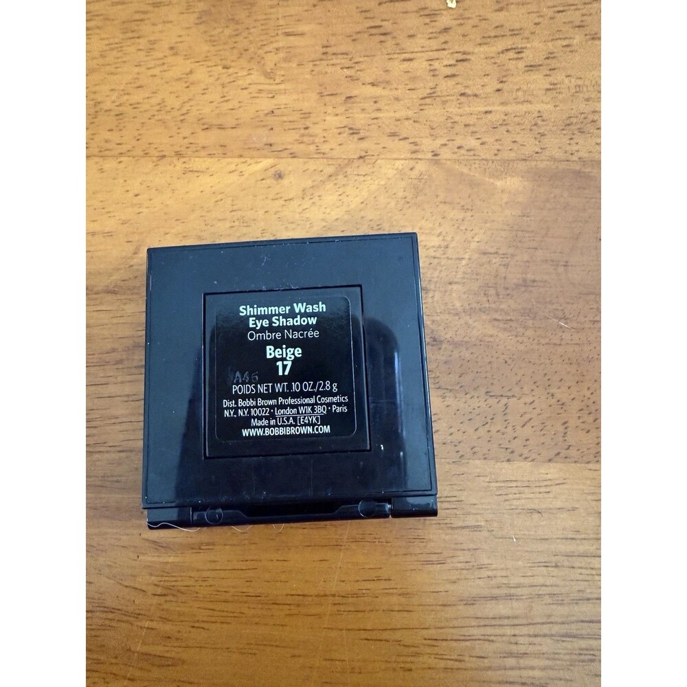 Bobbi Brown Shimmer WashEye Shadow Beige #17 Full Sz 1 oz/3g No Box - Picture 3 of 3